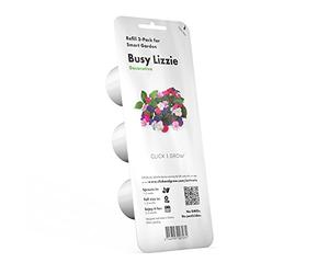 EMSA Click and Grow - Smart Garden Refill 3-Pack - Busy Lizzie (SGR1X3)