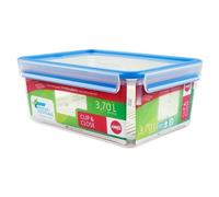 EMSA CLIP & CLOSE Boîte Rectangulaire 3,7 L Bleue, Transparente 1 Pz