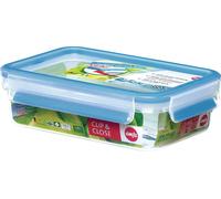 Emsa Clip & Close Frischhaltedose 0.80 L, Brotdose, Frischhaltebox, Brotbox, 508539