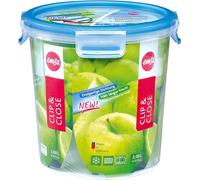 Emsa Clip & Close Frischhaltedose 2 L, Rund, Brotdose, Frischhaltebox, Brotbox, 508553