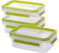 EMSA Frischhaltedose Clip & Close 0,55l 3er Set hellgrün