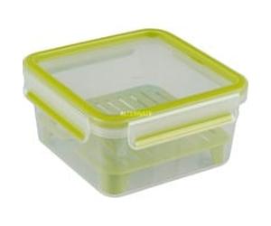 Emsa CLIP & GO XL Boîte de rangement alimentaire 1,3 L Vert, Transparent 1 pièce(s), Lunch-Box