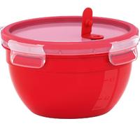 EMSA N10606 Rond Boîte 2,6 L Rouge, Transparent 1 pièce(s)