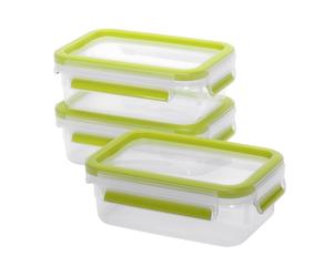 EMSA Frischhaltedose Clip & Close 0,55l 3er Set hellgrün