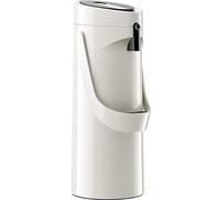 Emsa GmbH 515707 Ponza ISO Bouteille thermos 1, 9 L Inox, 17 x 16,5 x 39 cm, Acier inoxydable, Blanc