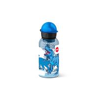 Emsa Gourde, Pour Enfants, 400 ml, Bouchon de Sécurité, Kids Dino, Tritan, 518127