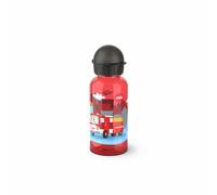 EMSA Kids Tritan Bouteille d'eau pompier Bouteille d'eau enfants plastique 0.4 L