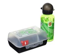Emsa 518140 tritan football boîte à lunch avec gourde tritan multicolore Multicolore G