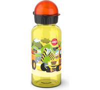 EMSA Kids Tritan Trinkflasche Bagger, Wasserflasche, Flasche, Kinder, Kunststoff, 0.4 L, N30511