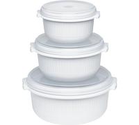 Leifheit Râpe universelle 4+1 ComfortLine – 5 grilles interchangeables acier inoxydable Blanc
