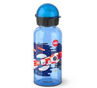 Emsa N30513 Kids Tritan Gourde pour enfants | Capacité : 0,4 l | 100% sûre, pratique, hygiénique, étanche et sans danger | Bouchon astucieux | Robuste | Design : espace