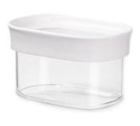 EMSA Optima Rectangulaire contenant 0,18 L Transparent, Blanc 1 pièce(s) G