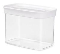EMSA Optima Rectangulaire contenant 1 L Transparent, Blanc 1 pièce(s) Blanc