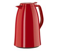 Emsa Pichet Isotherme, 1,5 Litres, Fermeture Quick Press, 100% Hermétique, Rouge Brillant, Mambo, 517011