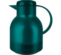 emsa Pot isolant SAMBA 1 litre Quick Press, couleur bleu-vert translucide