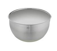 Emsa Prep&Bake K3272034 Bol mélangeur, en acier inoxydable, 20 cm, fond antidérapant, résistant aux rayures, bord verseur, empilable, vert