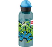 Emsa Gourde, Pour Enfants, 600 ml, Bouchon de Sécurité, Teens Graffito, Tritan, 518129