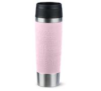 Emsa Travel Mug Classic Grande 500 Ml Rose, Acier Inoxydable