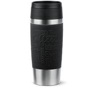 Emsa Travel Mug Classic N2020200 Thermos 360 Ml Noir, Acier Inoxydable Acier Inoxydable