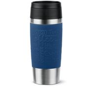 Emsa Travel Mug Classic N2020300 Thermos 360 Ml Noir, Bleu, Acier Inoxydable Acier Inoxydable