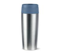 Emsa Travel Mug Eco N2024100 Gobelet isotherme, 0,36 l, bouchon à vis Comfort Quick-Press, design écologique, 100% étanche, garde les boissons au chaud 4 h et au frais pendant 8 heures, ouverture