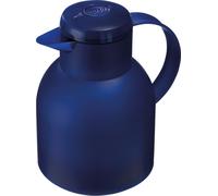 emsa Verseuse isolante SAMBA 1 litre Quick Press, couleur bleu foncé translucide