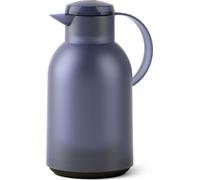 EMSA Verseuse isolante Samba Quick Press, 1,5 litre, bleu-gris translucide