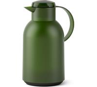 EMSA Verseuse isolante 'Samba Quick Press', 1,5 litre, vert foncé translucide