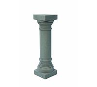 Emsco Group Statue Colonne Grecque - Aspect Granit Naturel - en résine - Légère - Hauteur 81,3 cm