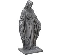 Emsco Group Virgin Mary Statue - Natural Appearance - Made of Resin - Lightweight - 34” Height