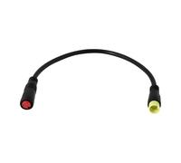 EMSea 1 câble d'extension M8 pour vélo électrique 3 broches mâle vers 2 broches femelle, convertisseur étanche adapté pour frein électrique, 0-60 V 16 cm
