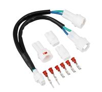 EMSea 1 Ensemble de Connecteurs d'alimentation Auxiliaire USB en Y Compatible avec Suzuki DL 650 1050 V-Strom GSX-S 100