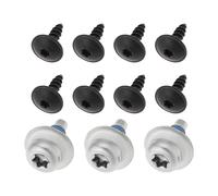 EMSea 1 Jeu de Fixation de Vis de Boulon de Plateau de sous-Plateau de Moteur Compatible avec VW Golf MK7 R GTI Comprenant 3 Boulons de Garde-Boue et 8 Vis de Garde-Boue Inférieures