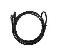 EMSea 1 Pièce Câble de Remplacement Audio Optique Numérique Toslink Mâle vers Mâle Compatible avec Boses Solo 5 Le Système Audio de Barre de Son TV (1,8 M)