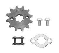 EMSea 1 Set Kit de Pignon 420-12T Pignon de Moteur Pièce de Rechange de Moto Pignon de Vilebrequin Remplacement pour Motos Vélos Tout-Terrain VTT Mini Vélos