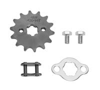 EMSea 1 Set Kit de Pignon 420-14T Pignon de Moteur Pièce de Rechange de Moto Pignon de Vilebrequin Rechange pour Motos Vélos Tout-Terrain VTT Mini Vélos