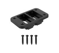 EMSea 1 Support de Montage pour Interrupteur à Poussoir à 2 Voies Support en Plastique 2 Trous Panneau de Montage pour Interrupteur à Bouton-Poussoir avec 4 Vis Compatible avec Toyota Prado
