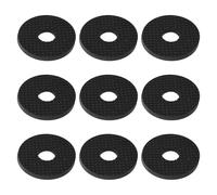 EMSea 100pcs Rondelles en Caoutchouc M8 Rondelles Plates en Caoutchouc Rondelles d'étanchéité Rondes 25,8mm de Diamètre Extérieur x 8mm de Diamètre Intérieur x 3mm d'épaisseur pour Plomberie