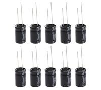 EMSea 10X Condensateurs électrolytiques 1000uF 35V Longue Durée de Vie 105 °C Adaptés à La Réparation de L'alimentation TV Et Aux Applications électroniques (13x20mm)