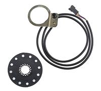 EMSea 12 Aimants Capteur de Vitesse, Système d'assistance au Pouls avec Connecteur de 3 Broches Mâle et Câble de 90cm pour Vélo Électrique Pas