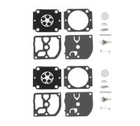 EMSea 2 ensembles Kit de Reconstruction de Carburateur 4241 007 1700 Compatible avec Stihl BG56 BG66 BG86 Compatible avec La Série Zama S261