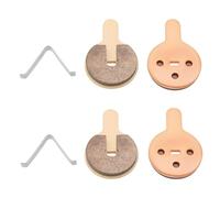 EMSea 2 Paires de Plaquettes de Frein Frittées Plaquettes de Frein à Disque de Scooter Compatible avec KUGOO G2 Pro Le Scooter Compatible avec Hitway H5 E Le Scooter 33,5x22,5x4mm
