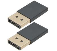 EMSea 2 Pièces DispalyPort émulateur D'affichage Fantôme sans Tête 4K DP Charge Factice Adaptée sans Tête 1080 60Hz-3840x2160 17Hz pour Ordinateurs en Rack sans Moniteurs