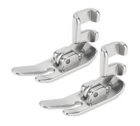 EMSea 2 Pieds Presseurs pour Machines à Coudre 45321 10 Mm de Large Tige Basse Point Droit Compatible avec Brother Compatible avec Kenmore Compatible avec Singer