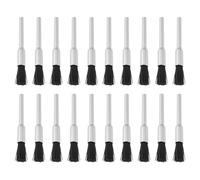 EMSea 20x Brosses M¨¦talliques Nylon ¨¤ Tige de 3 Mm Outil de Polissage Adapt¨¦ Au Polissage des Surfaces M¨¦talliques Et ¨¤ l'¨¦limination de La Rouille