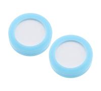 EMSea 2pcs 20mm Diffuseur de CO2 d'aquarium Remplacement Disque en Céramique Tranche de CO2 Réacteur de Dioxyde de Carbone Bulle Affiner Tranche Accessoires d'aquariums