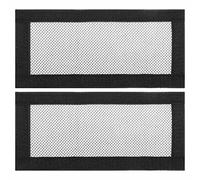 EMSea 2pcs Housse d'aération sous Le Siège de Voiture Compatible avec Modèle Y Modèle 3 Grilles de Protection en Maille Anti-Blocage pour Sortie d'air 25 x 11,8cm, Noir
