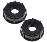 EMSea 2pcs IBC Réservoir d'eau Valve Connecteur Remplacement 3/4" IBC Réservoir Adaptateur Robinet Connecteur Accessoires pour Jardin IBC Conteneurs