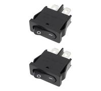 EMSea 2pcs Interrupteur ¨¤ Bascule Fin ¨¤ 2 Broches 6 A 250 V 2 Positions RL3-4T125/55 pour Ventilateur ¨¦quipement ¨¦lectrique