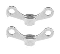 EMSea 2pcs Outil de Démontage de Manivelle de Vélo Compatible avec Shimano Hollowtech II Systèmes Extracteur de Manivelle de Vélo Réparation Crochet de Sécurité Bas